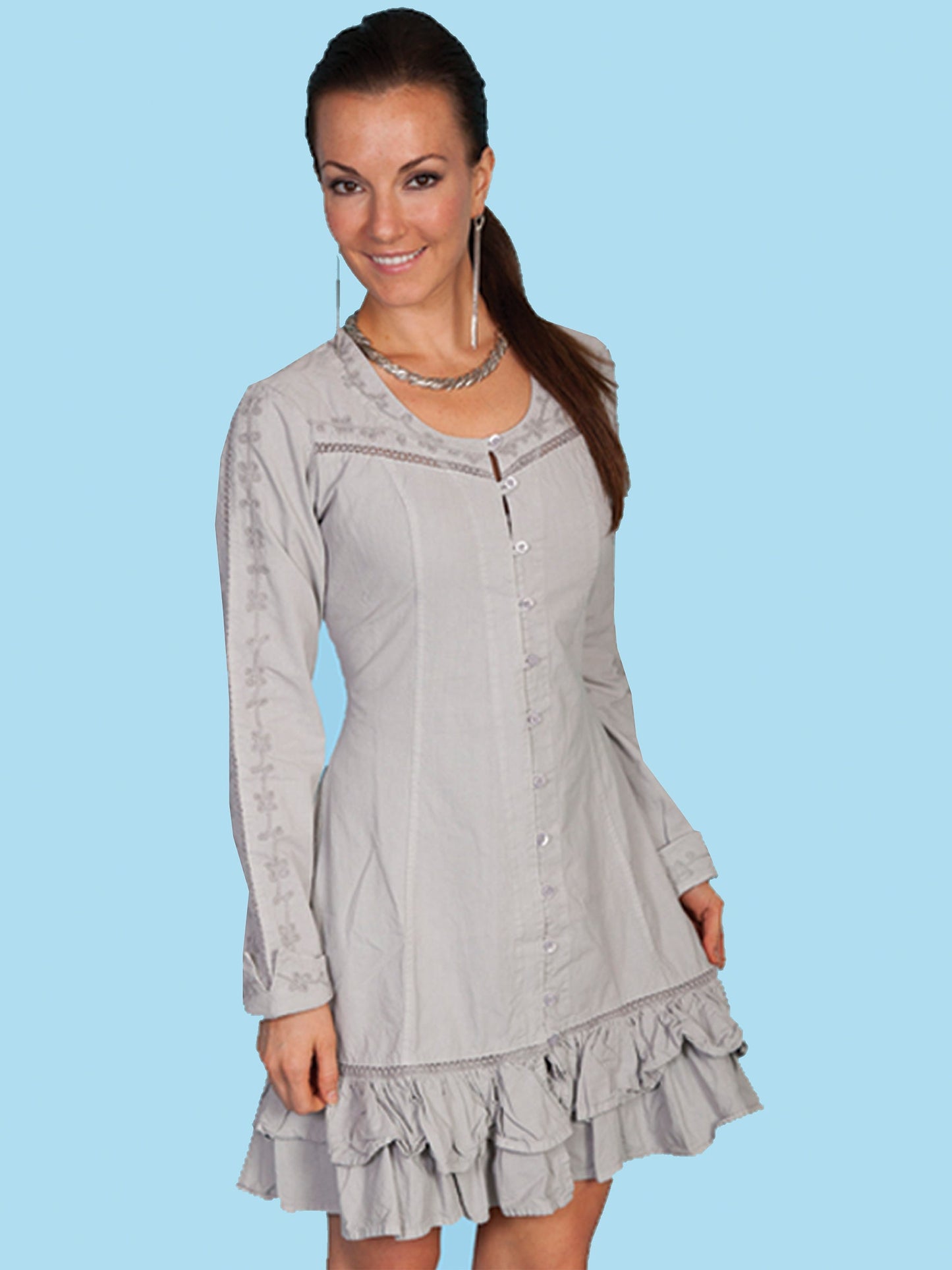 Button Front L/s Jacket - PSL-081