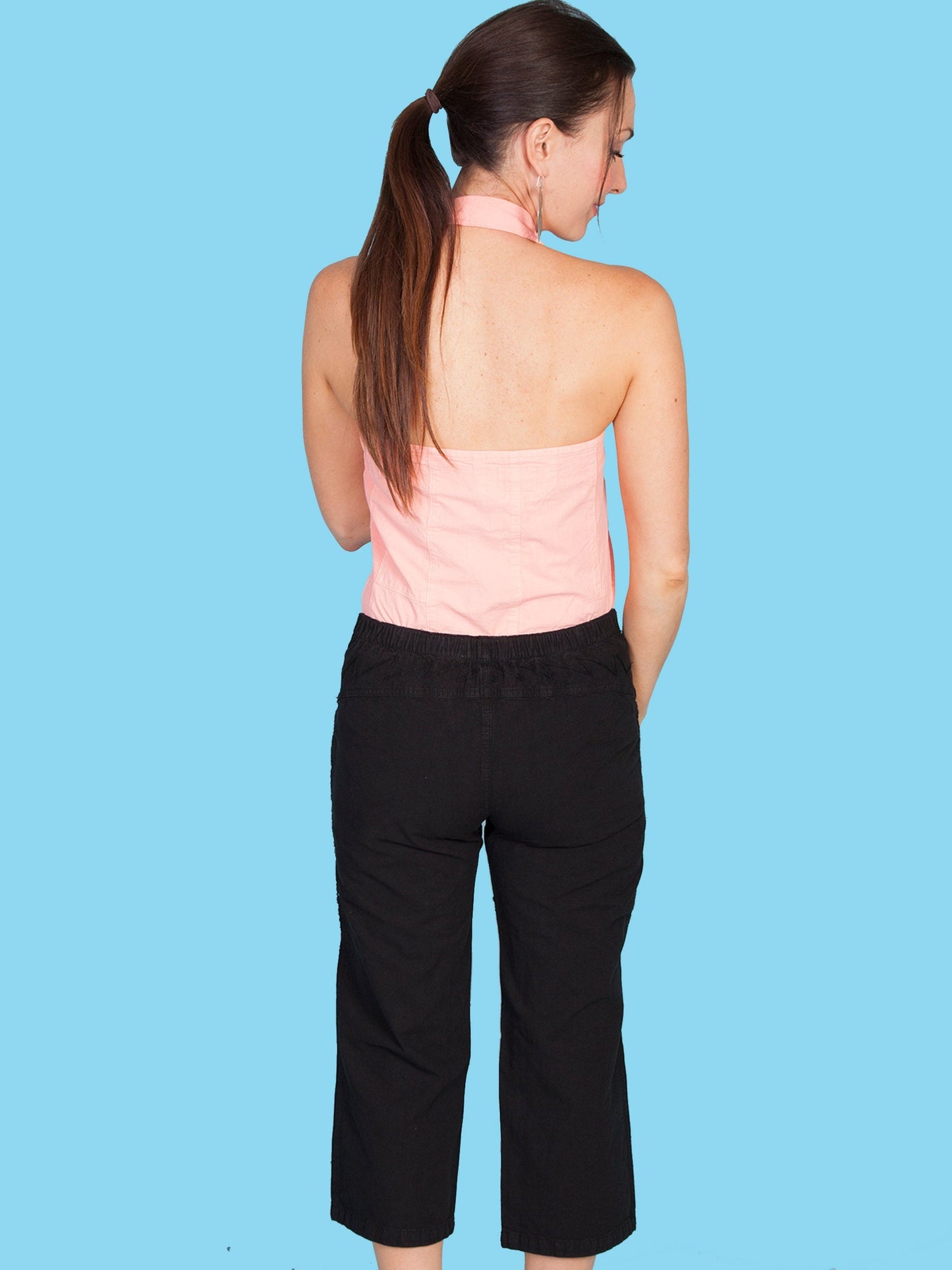Capri Pant W/drawstring - PSL-101
