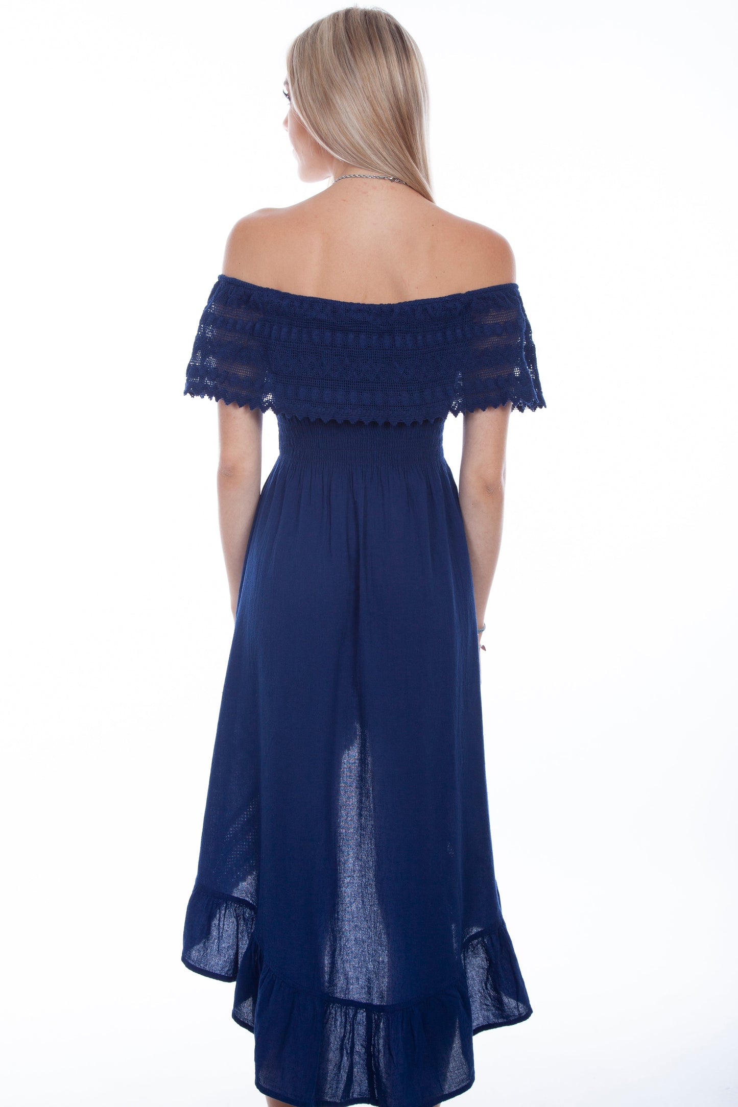Off Shoulder Hi/lo Dress - PSL-266