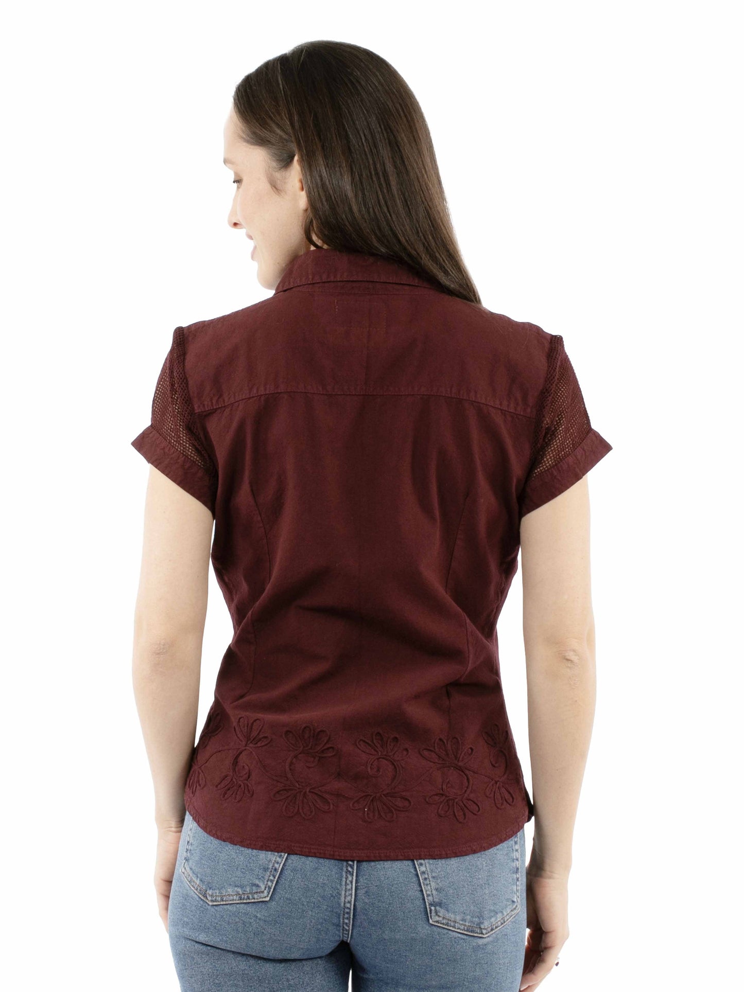 Cap Sleeve Blouse - PSL-275