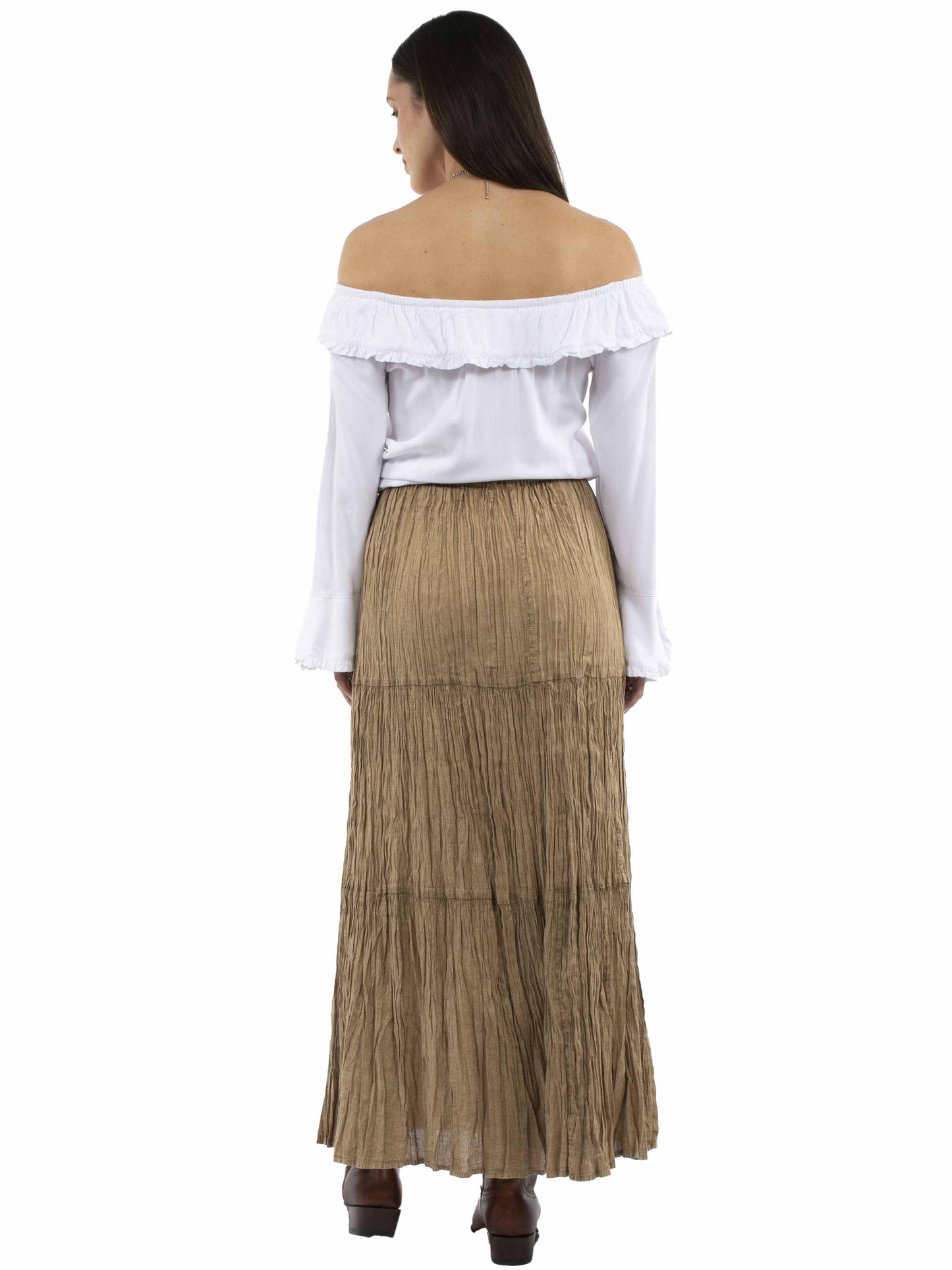 Tier Broomstick Skirt - PSL-279
