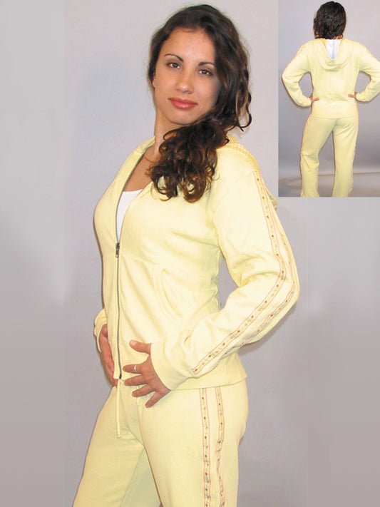 Floral Ribbon Hoodie - PSW-006