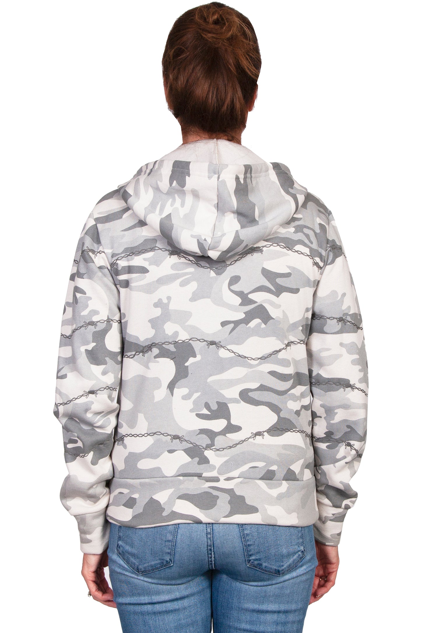 Barbwire/horse Shoe Emb. Jacket - PSW-008