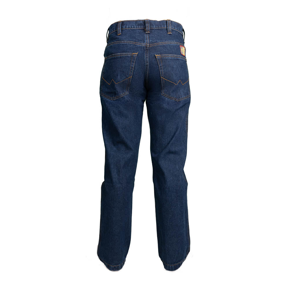 Premium FR Denim Jeans Pant - 100% C - 15 oz - Trendy pocket - Blue Denim Pant