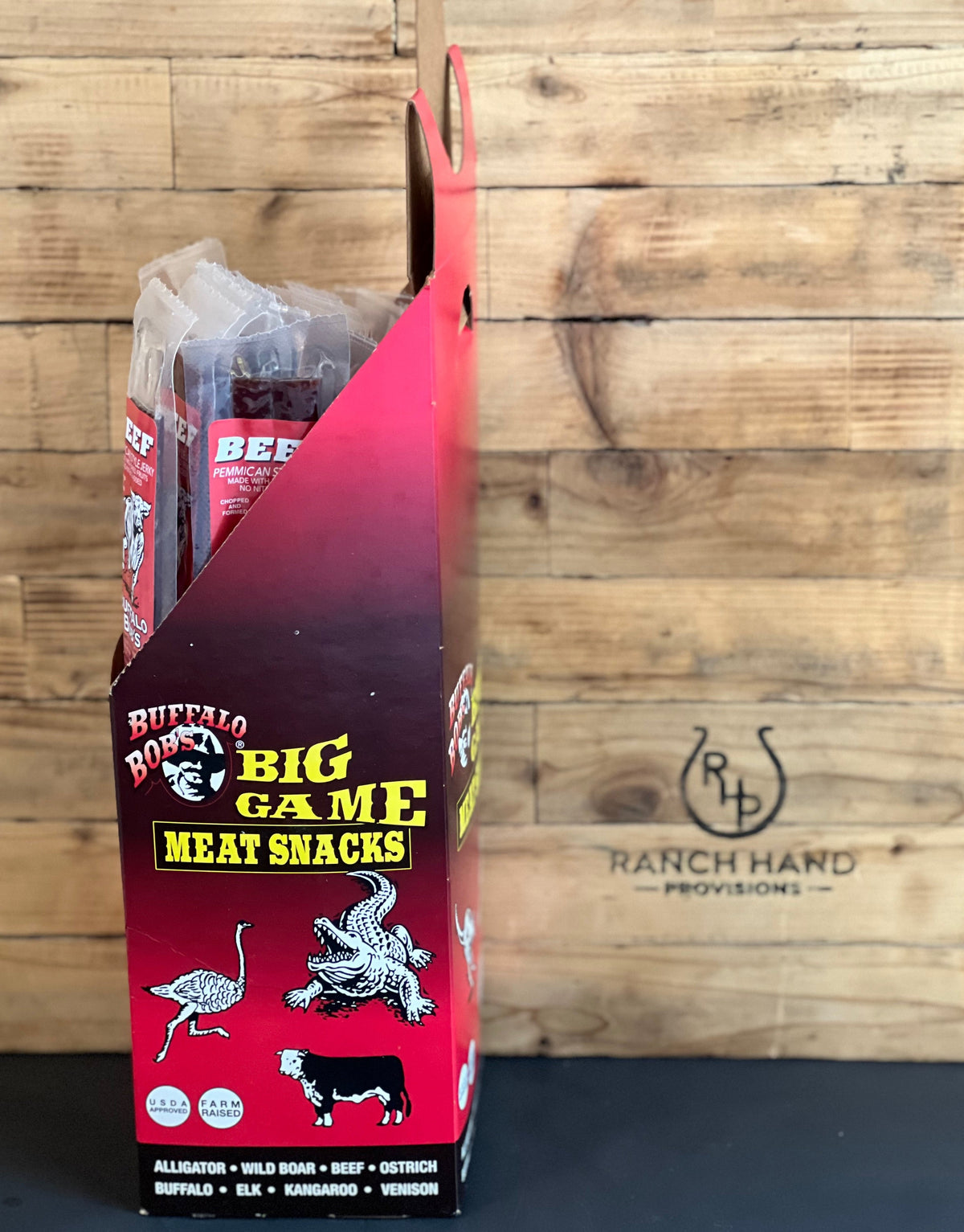 Pemmican Beef Jerky with Real Dried Fruit — Apples, Apricots, Raisins