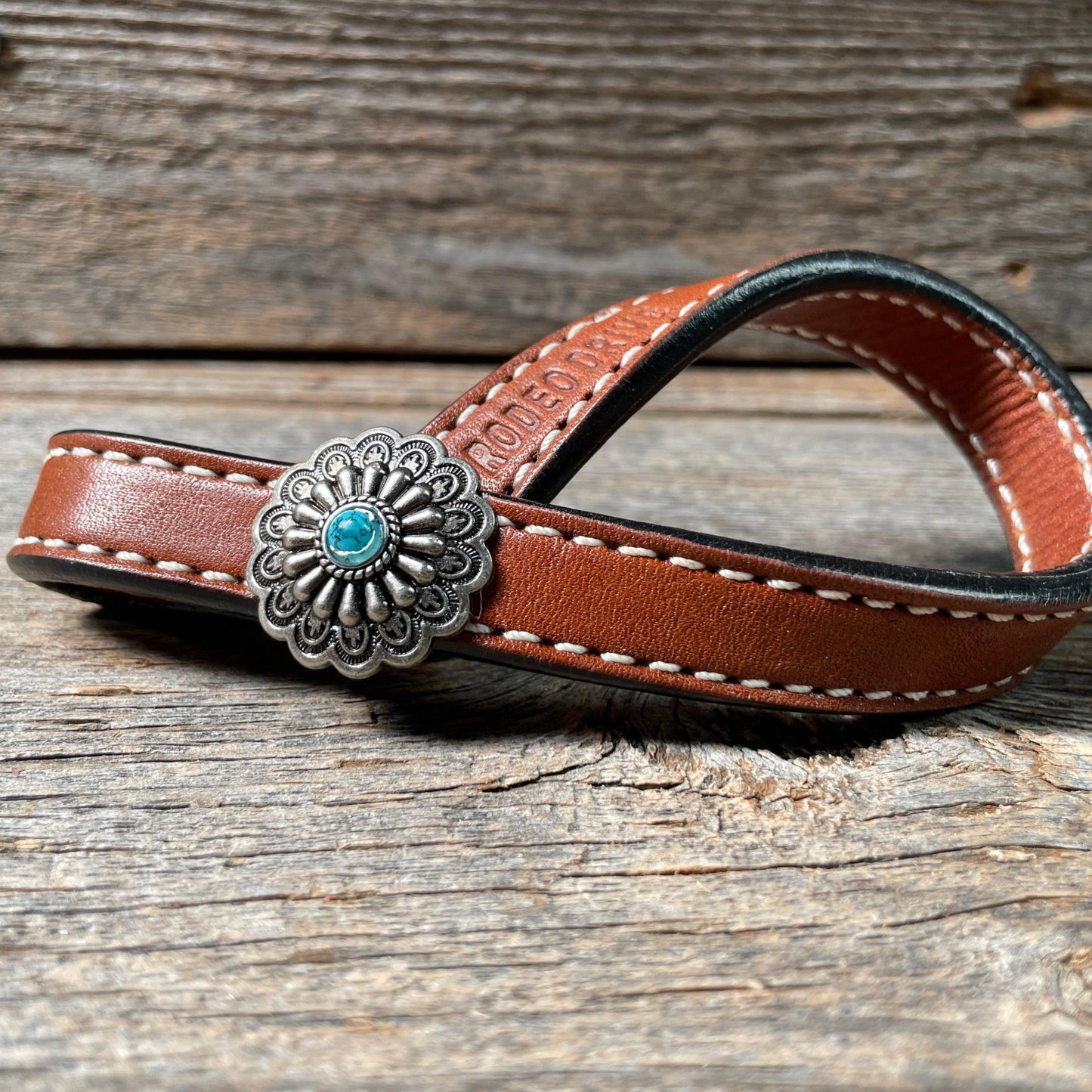 Western Medium Oil Rustic Tie Down Keepers