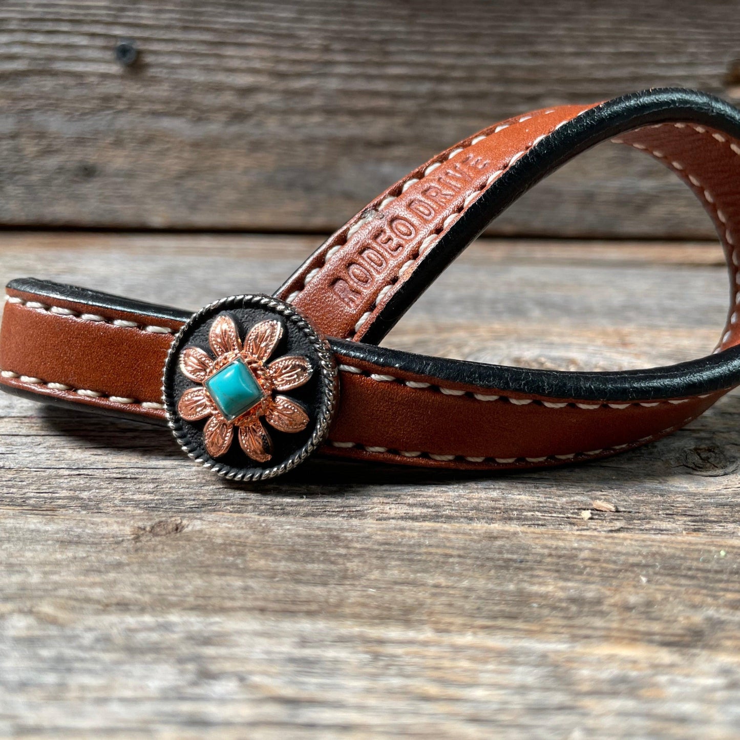 Western Medium Oil Rustic Tie Down Keepers