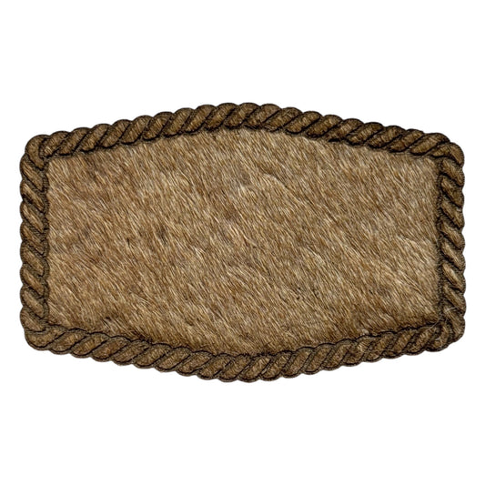 COLLECTIVE- rounded hex with rope border