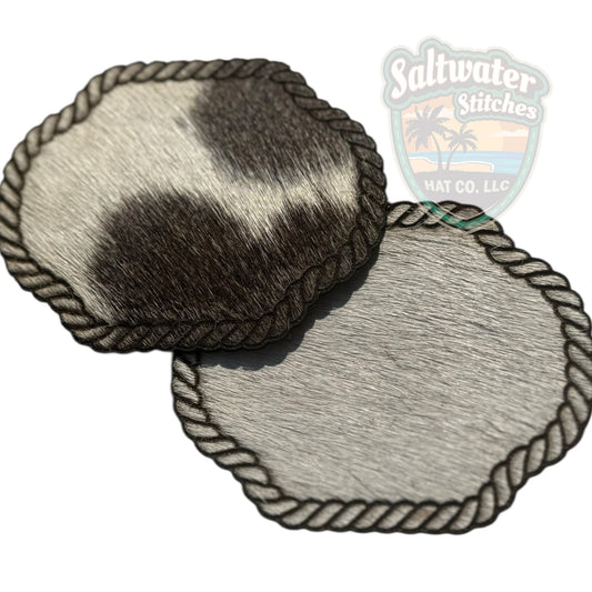 COLLECTIVE-Cowhide buckle rope border