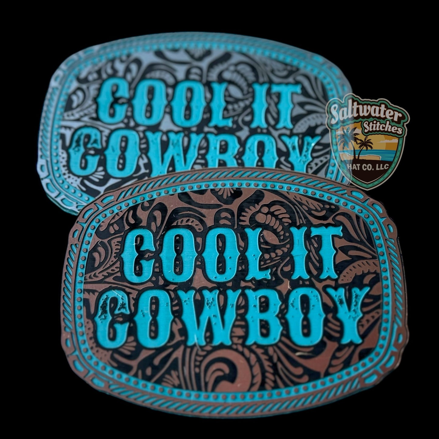 Cool It Cowboy trilayer acrylic