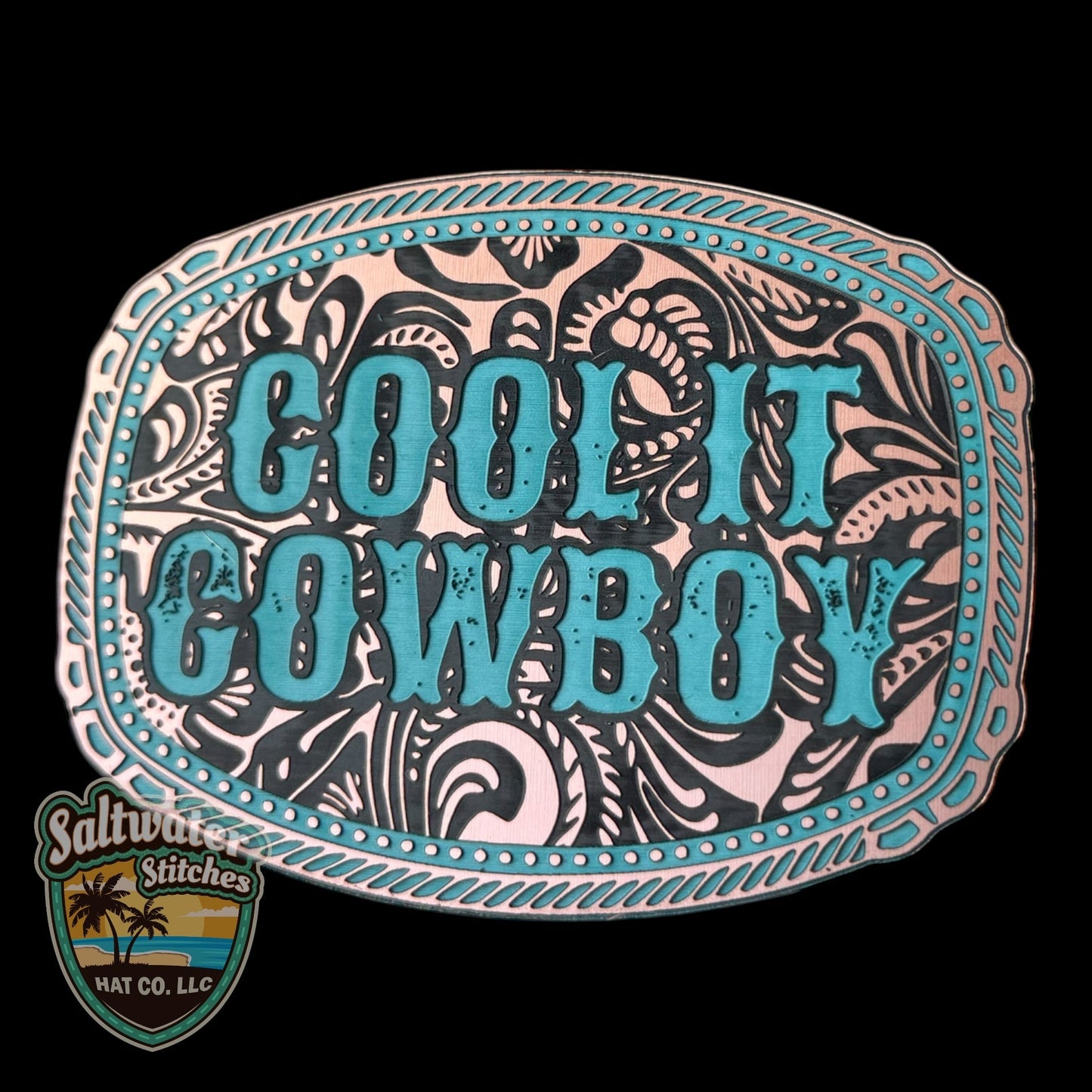 Cool It Cowboy trilayer acrylic