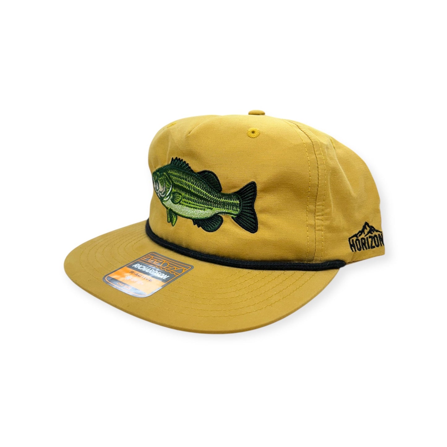 Largemouth Bass Hat - Vintage Rope Snapback