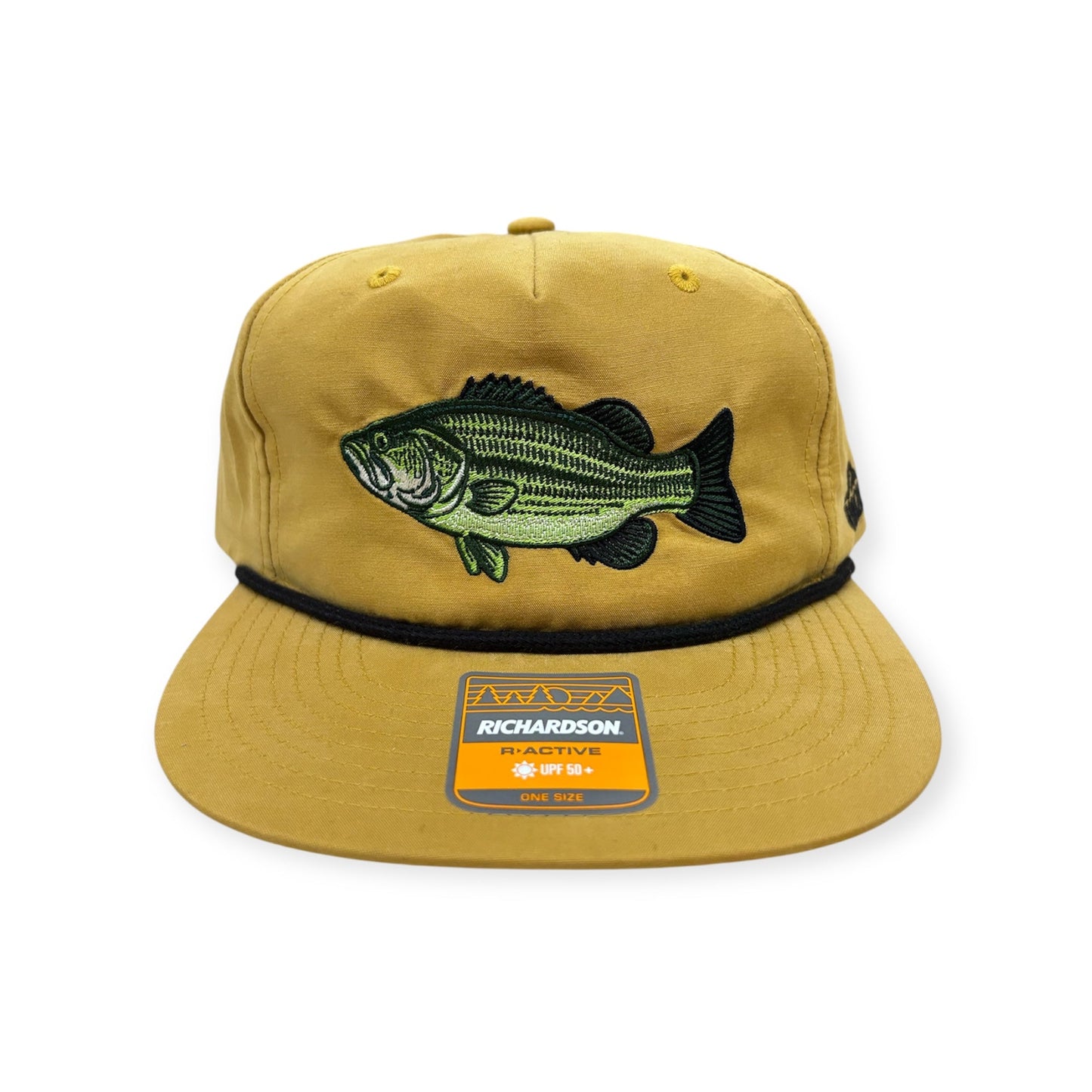Largemouth Bass Hat - Vintage Rope Snapback
