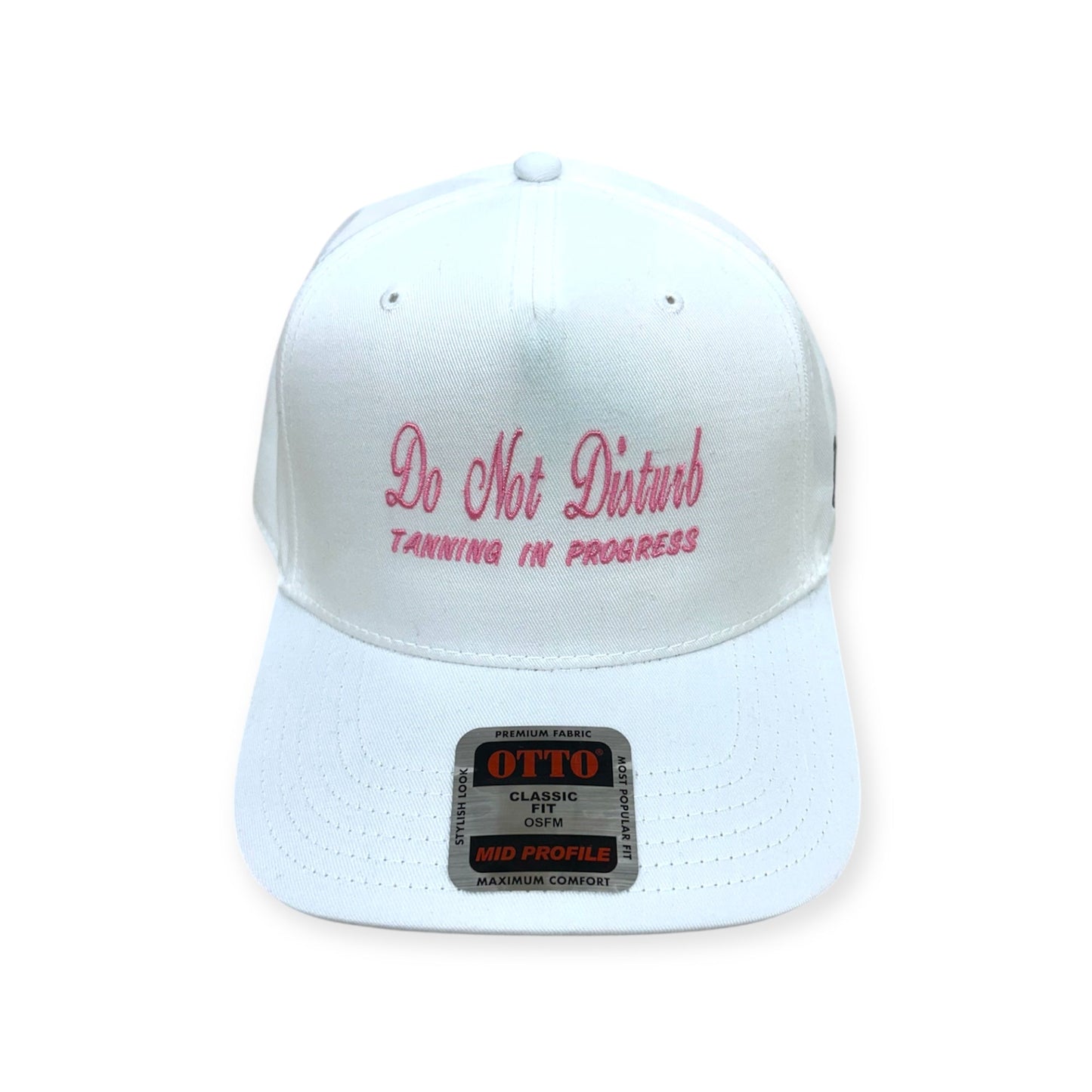 Do Not Disturb, Tanning in Progress Embroidery Hat - Different Styles