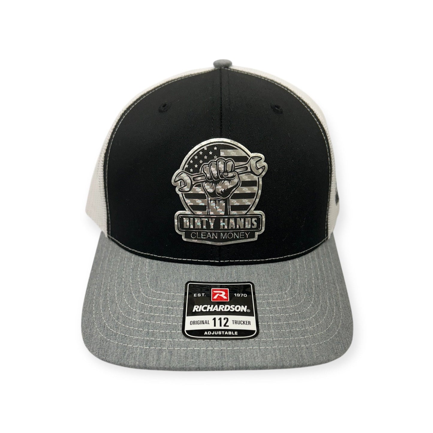 Dirty Hands, Clean Money Patch Hat - Richardson 112