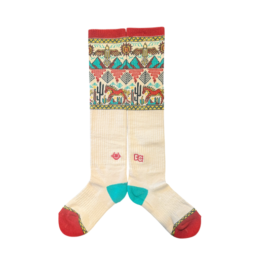 Bad Cowgirl Co. Ranch Runners Performance Boot Socks
