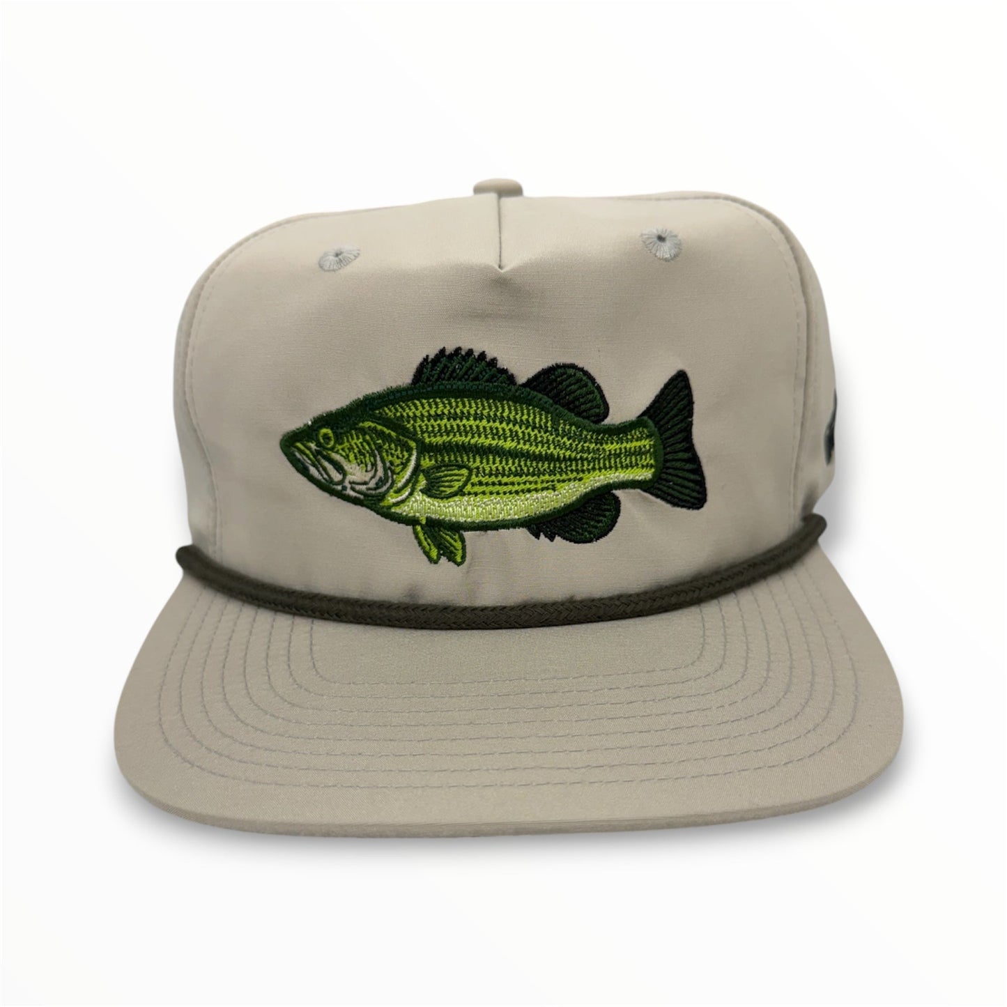 Largemouth Bass Hat - Vintage Rope Snapback
