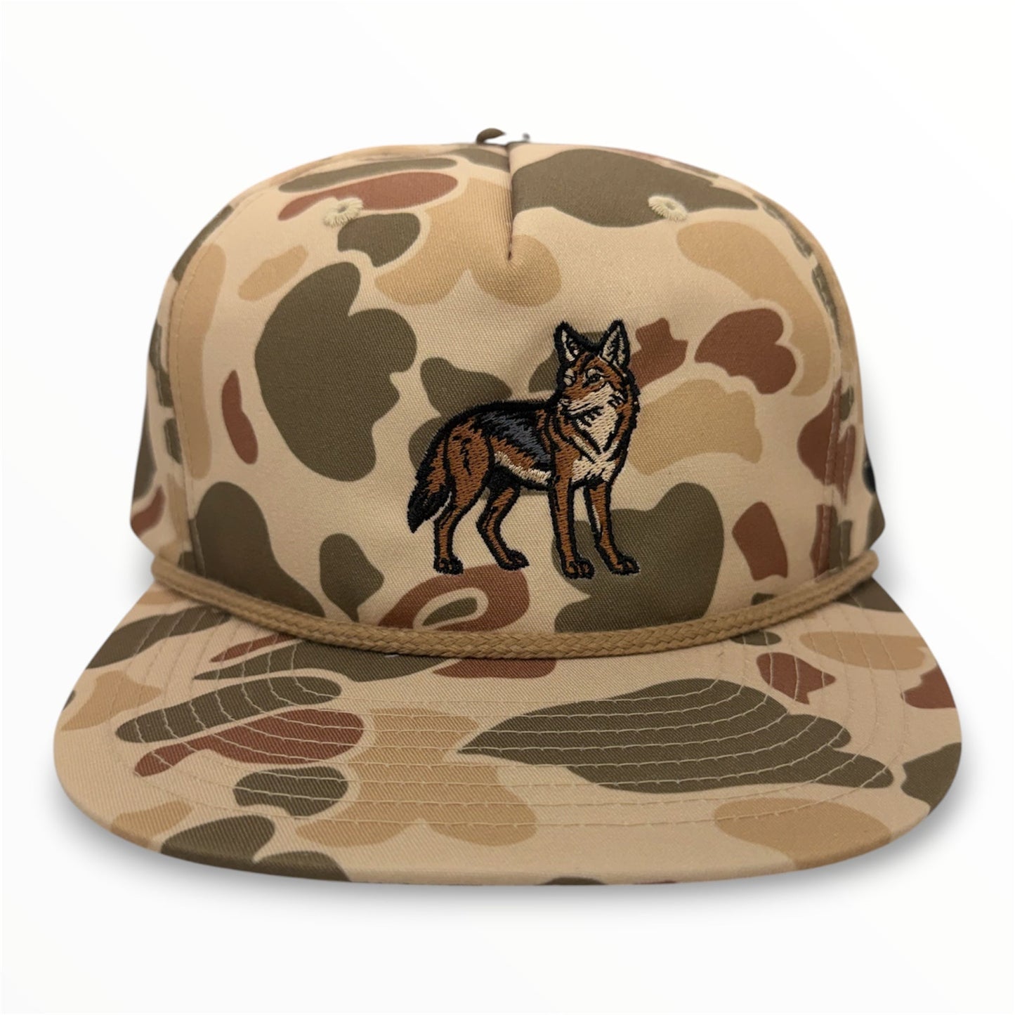 Coyote Hat - Vintage Rope Snapback