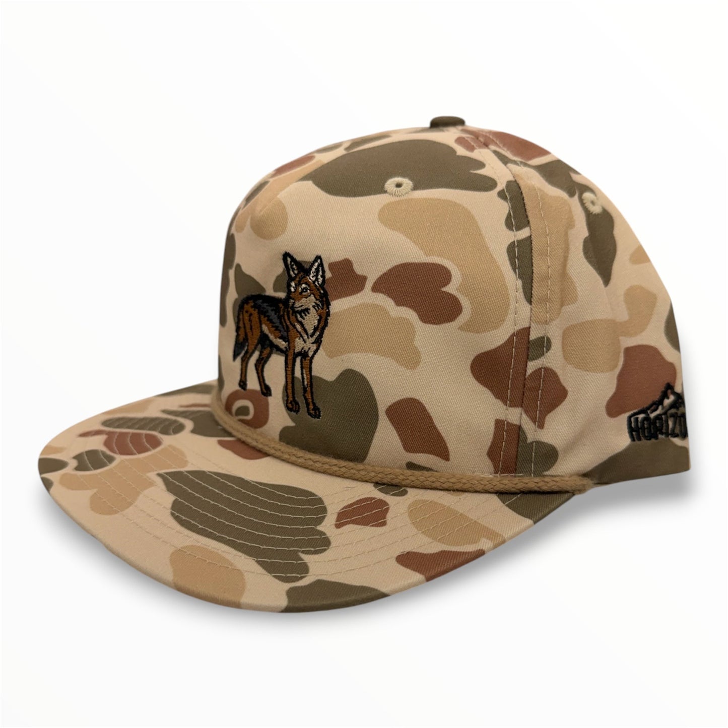 Coyote Hat - Vintage Rope Snapback