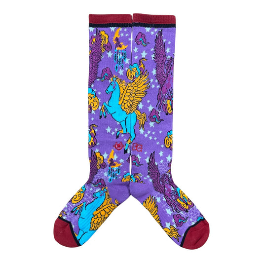 Bad Cowgirl Co. Stardust Hooves Performance Boot Socks