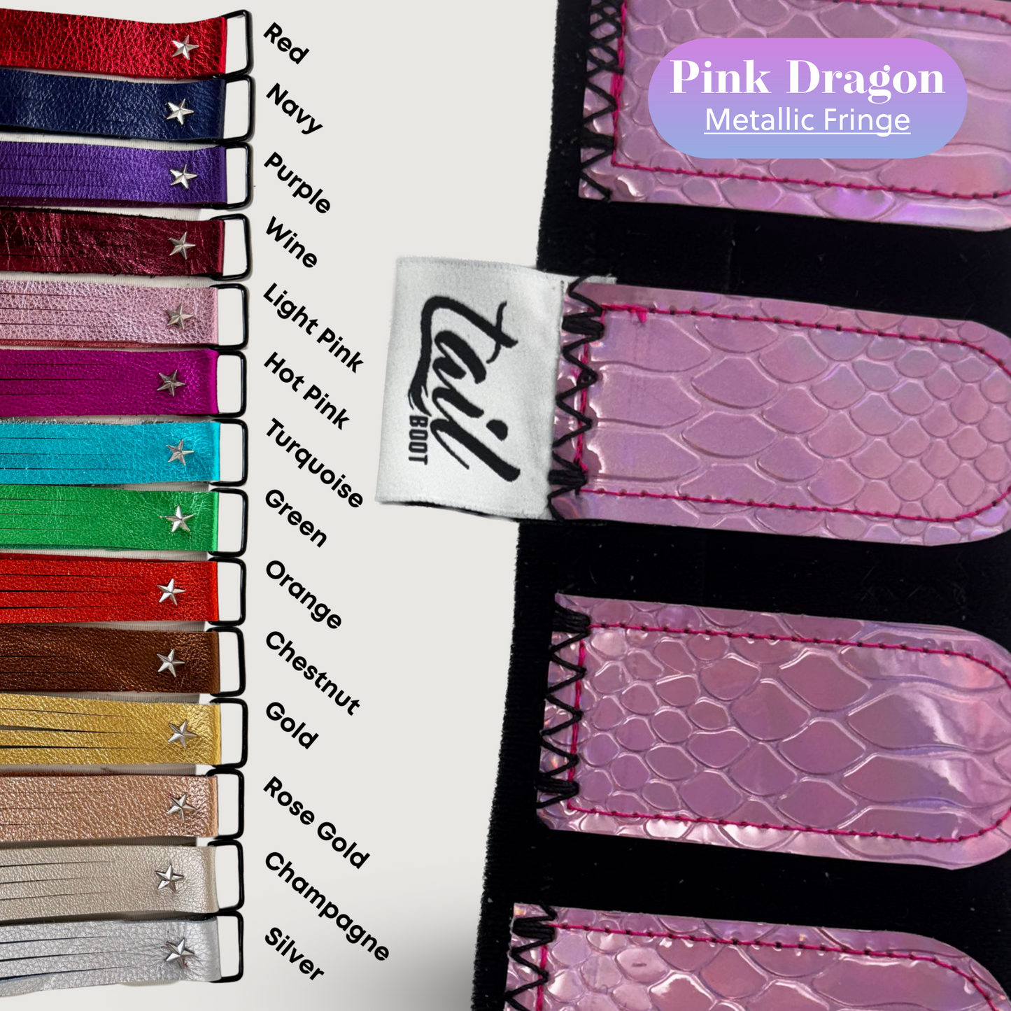 Pink Dragon - Iridescent -DS