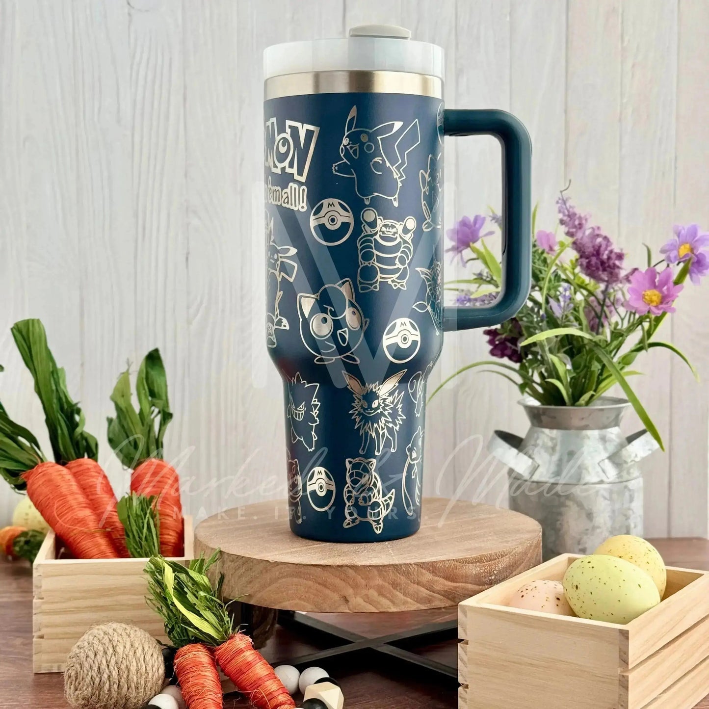 Pokemon Engraved Tumbler  | 40oz