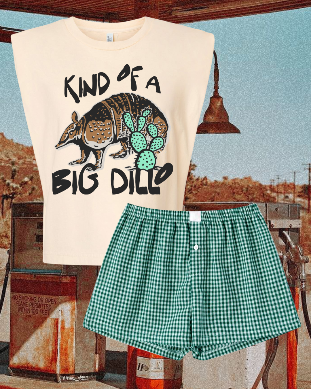 Kinda a Big Dillo muscle tee