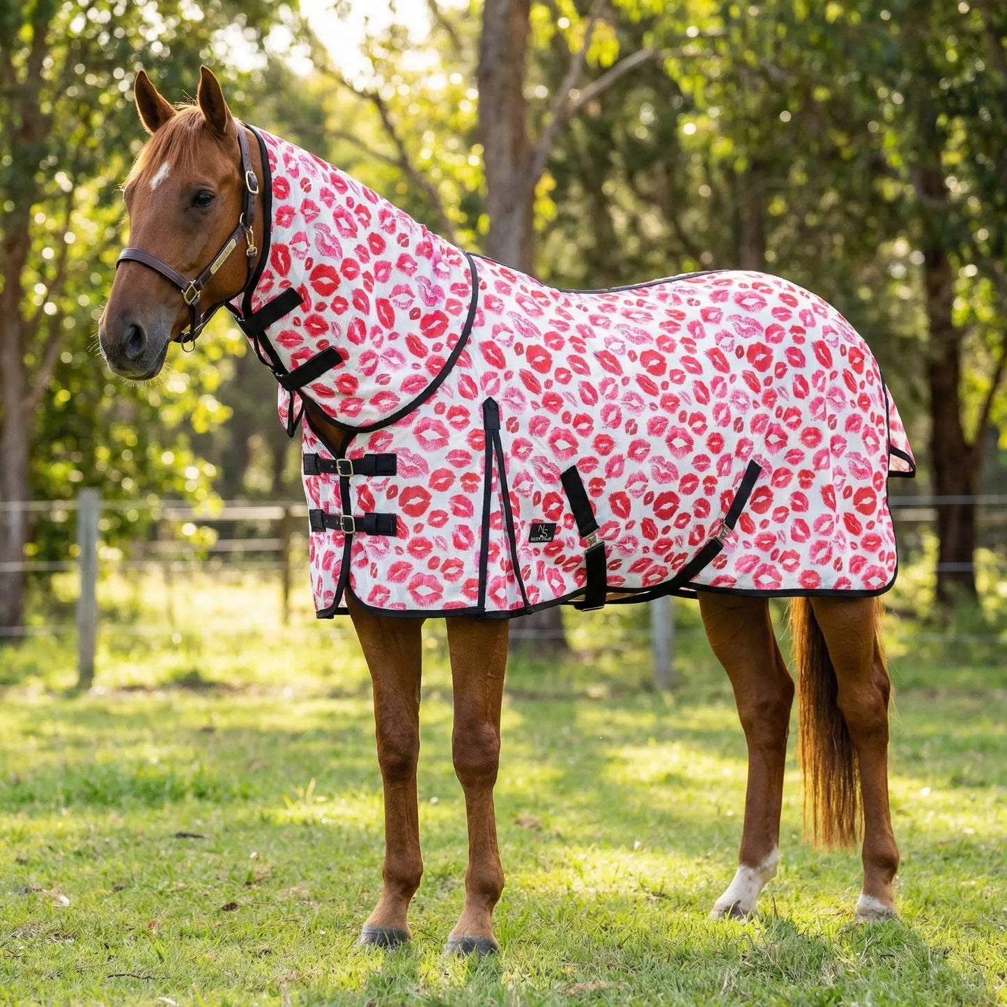 Smooch Premium Mesh Fly Sheet w/ Removable Neck Cover