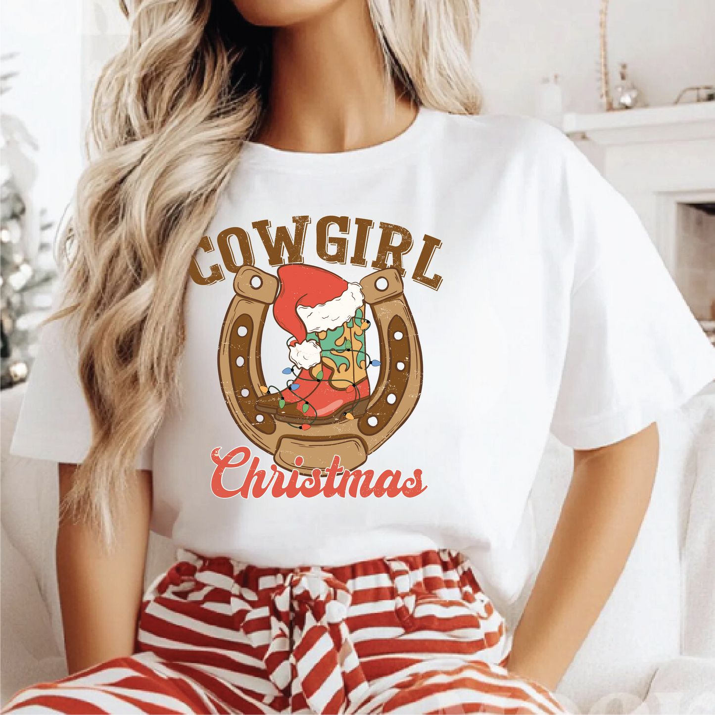 Cowgirl Christmas Tees