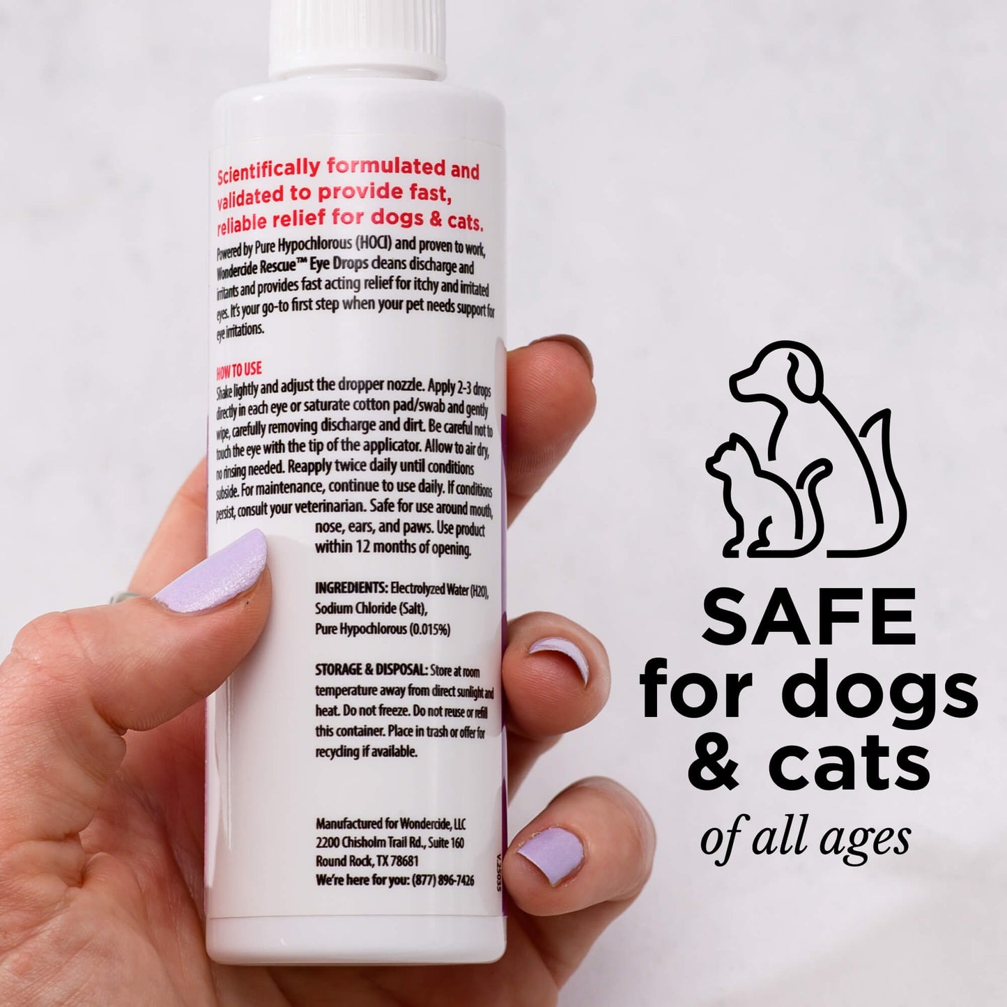 RESCUE™ Eye Drops for Dogs & Cats