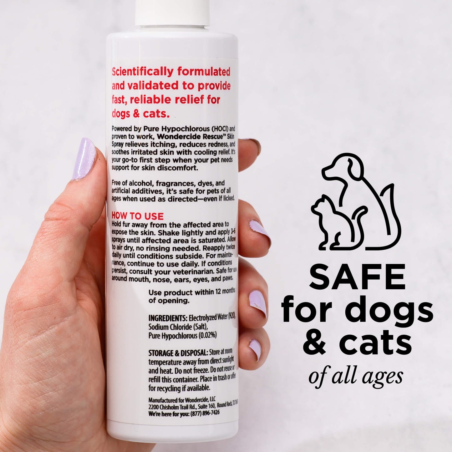 RESCUE™ Skin Spray for Dogs & Cats