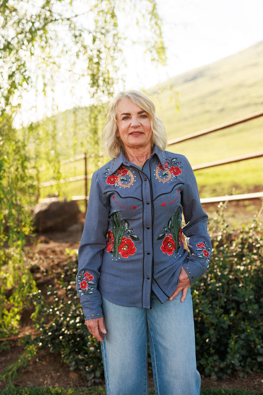 Denim Daydream Button Up