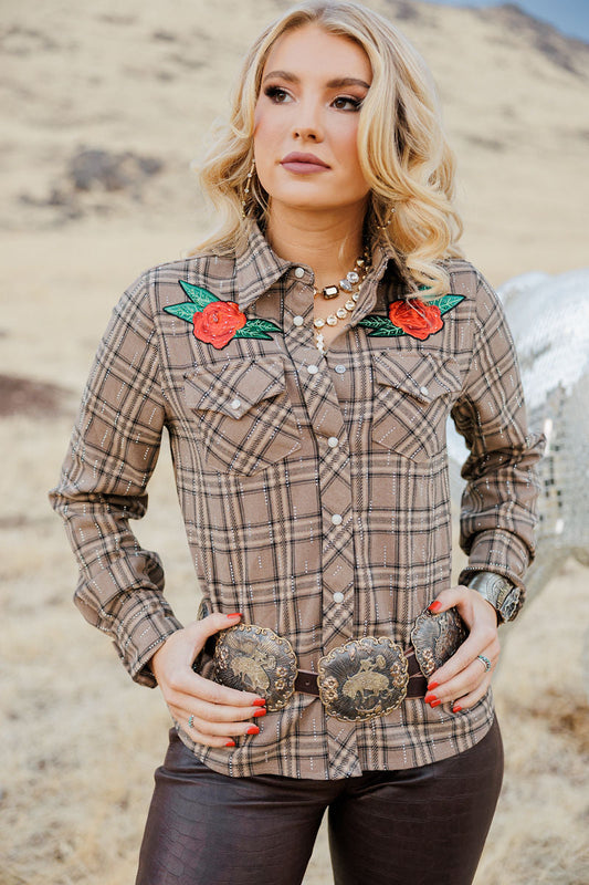 Rhinestone Rodeo Button Up