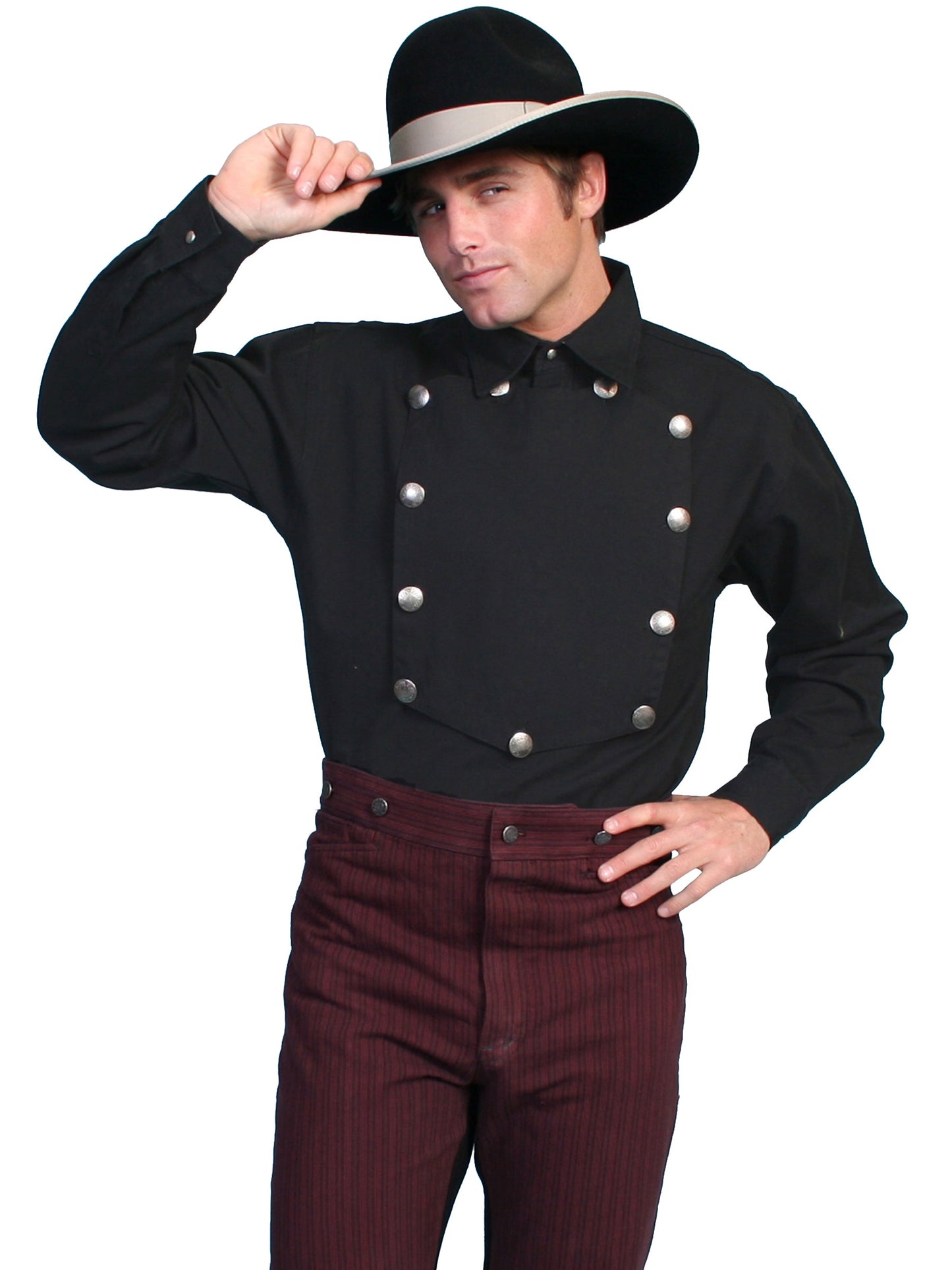 Bib Front Shirt - RW011