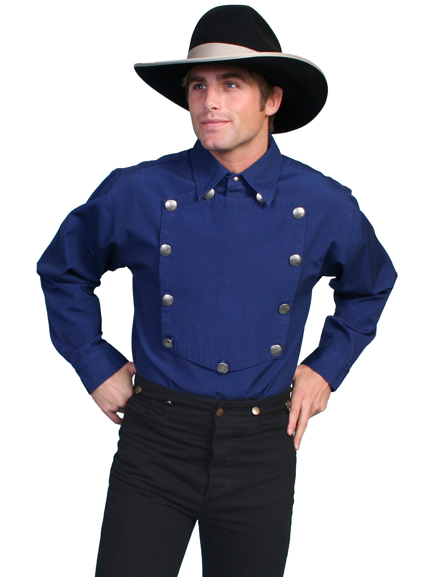 Bib Front Shirt - RW011