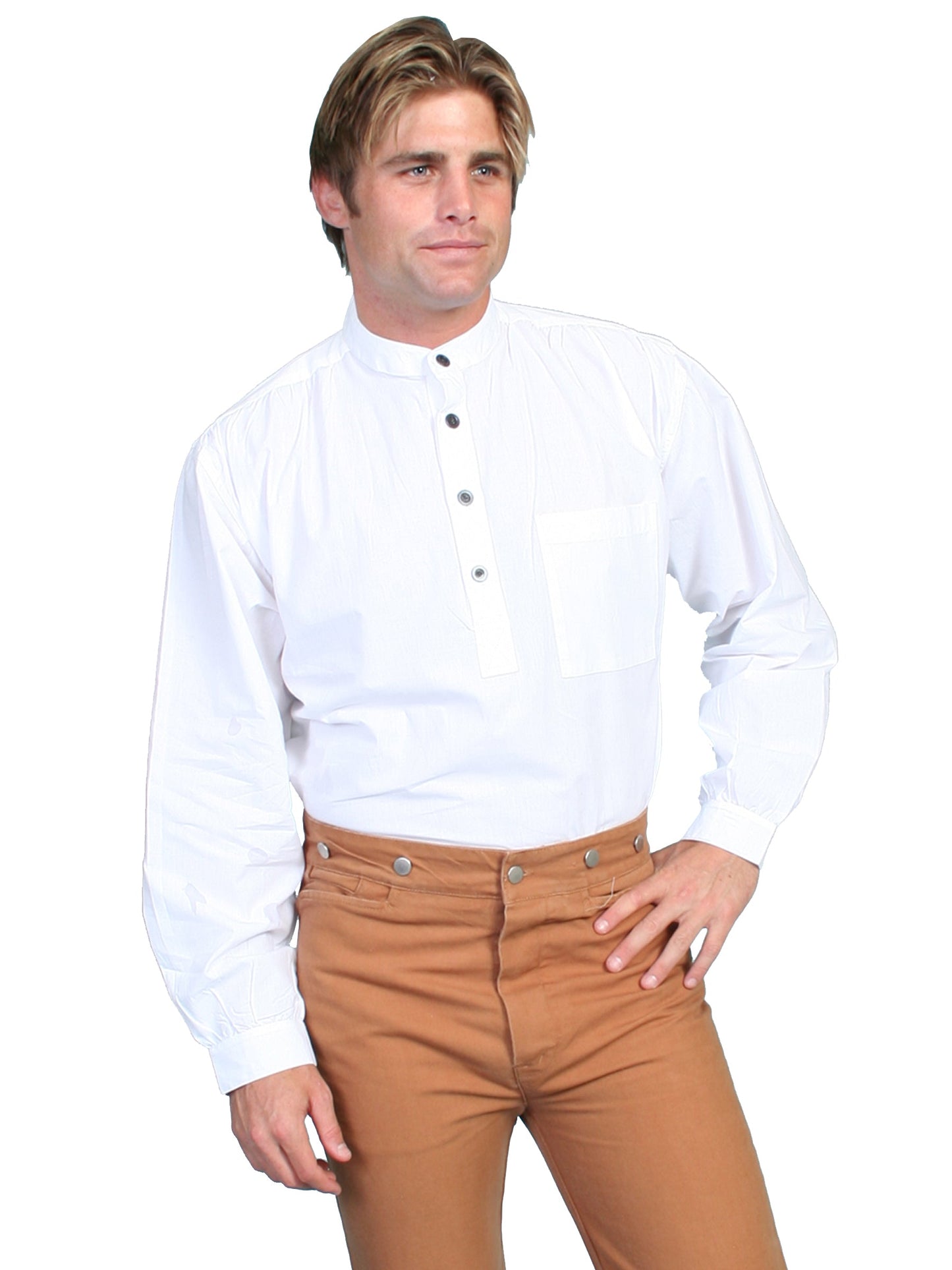 Solid Pullover Shirt - RW013X