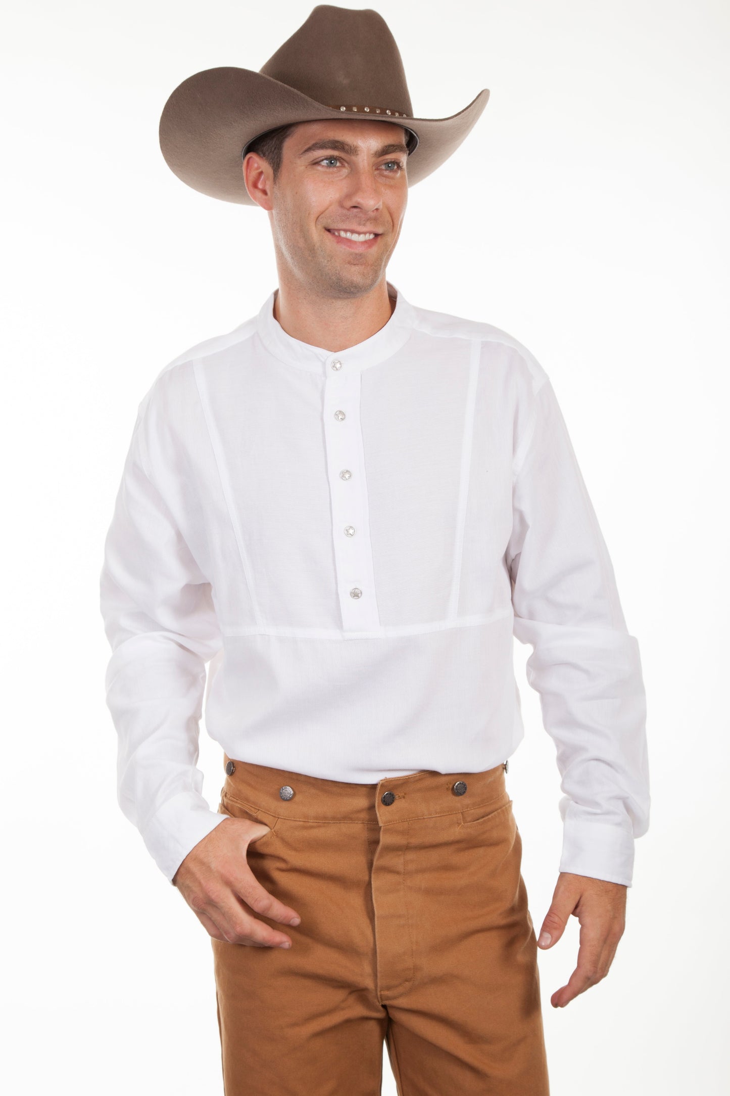 Cotton Pique Pullover Shirt - RW031