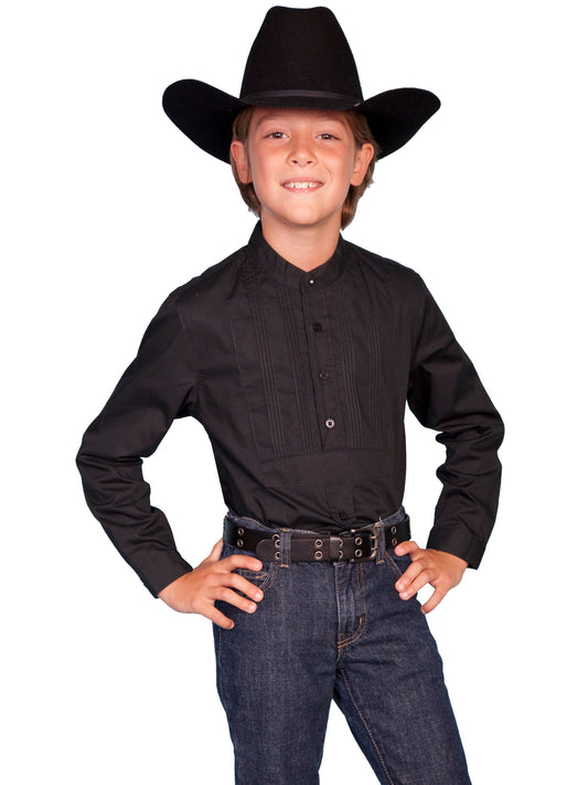 Kids Tuxedo Front Shirt - RW032K
