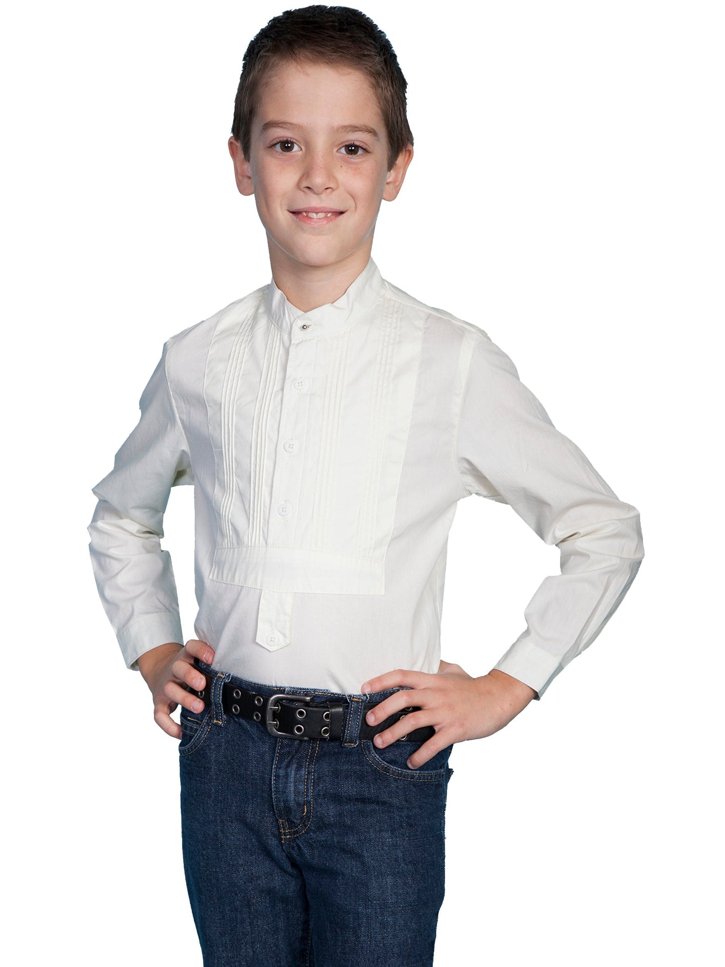 Kids Tuxedo Front Shirt - RW032K