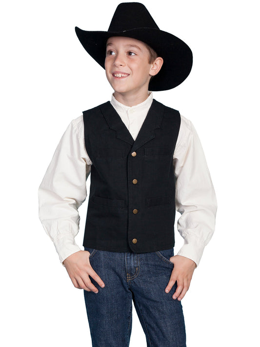 Kids Canvas Vest - RW041K