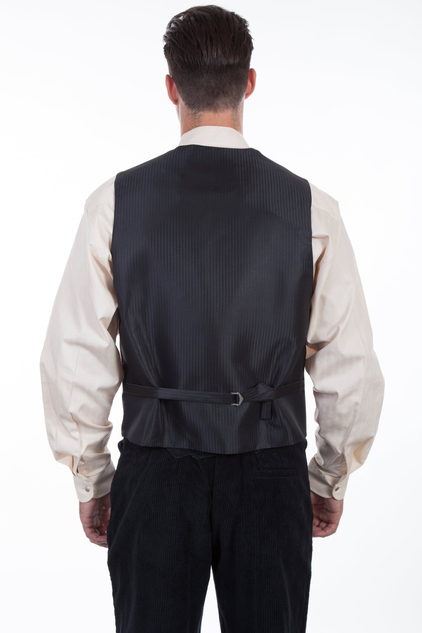 No Lapel Paisley Vest - RW093NXX