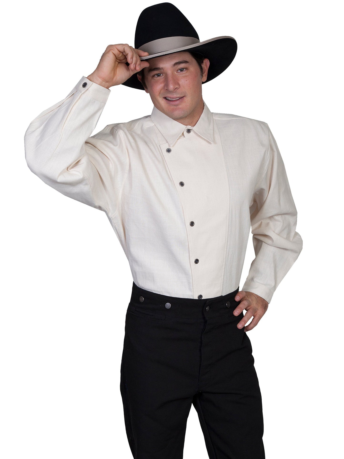 Osnaburg Button Front Shirt - RW122X