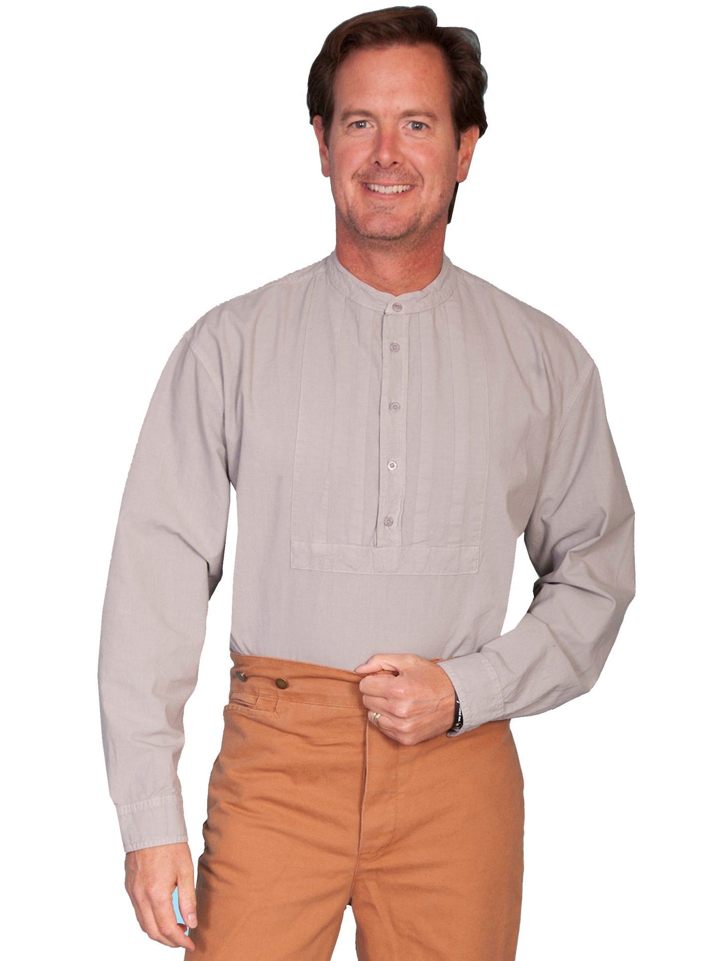Pleated Bib Shirt - RW218