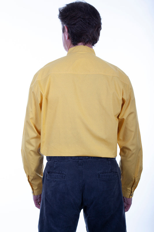 Button Front Band Collar Shirt - RW301