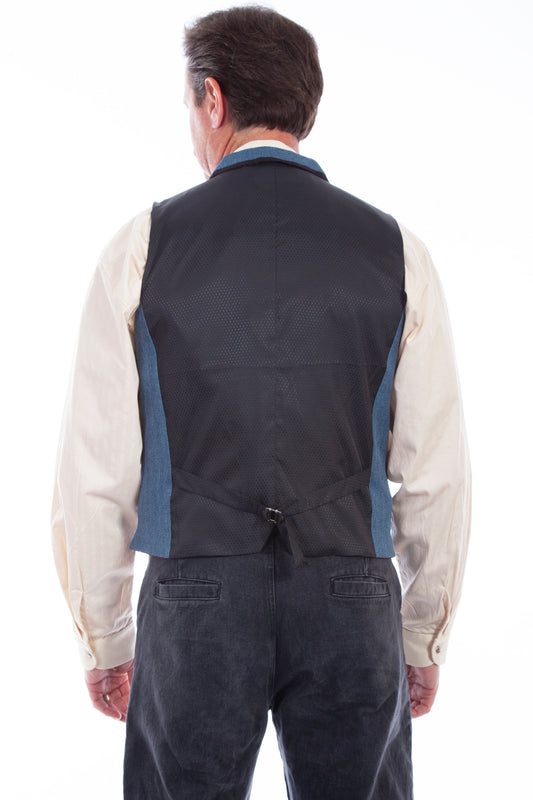 Herringbone Point Bottom Vest - RW315