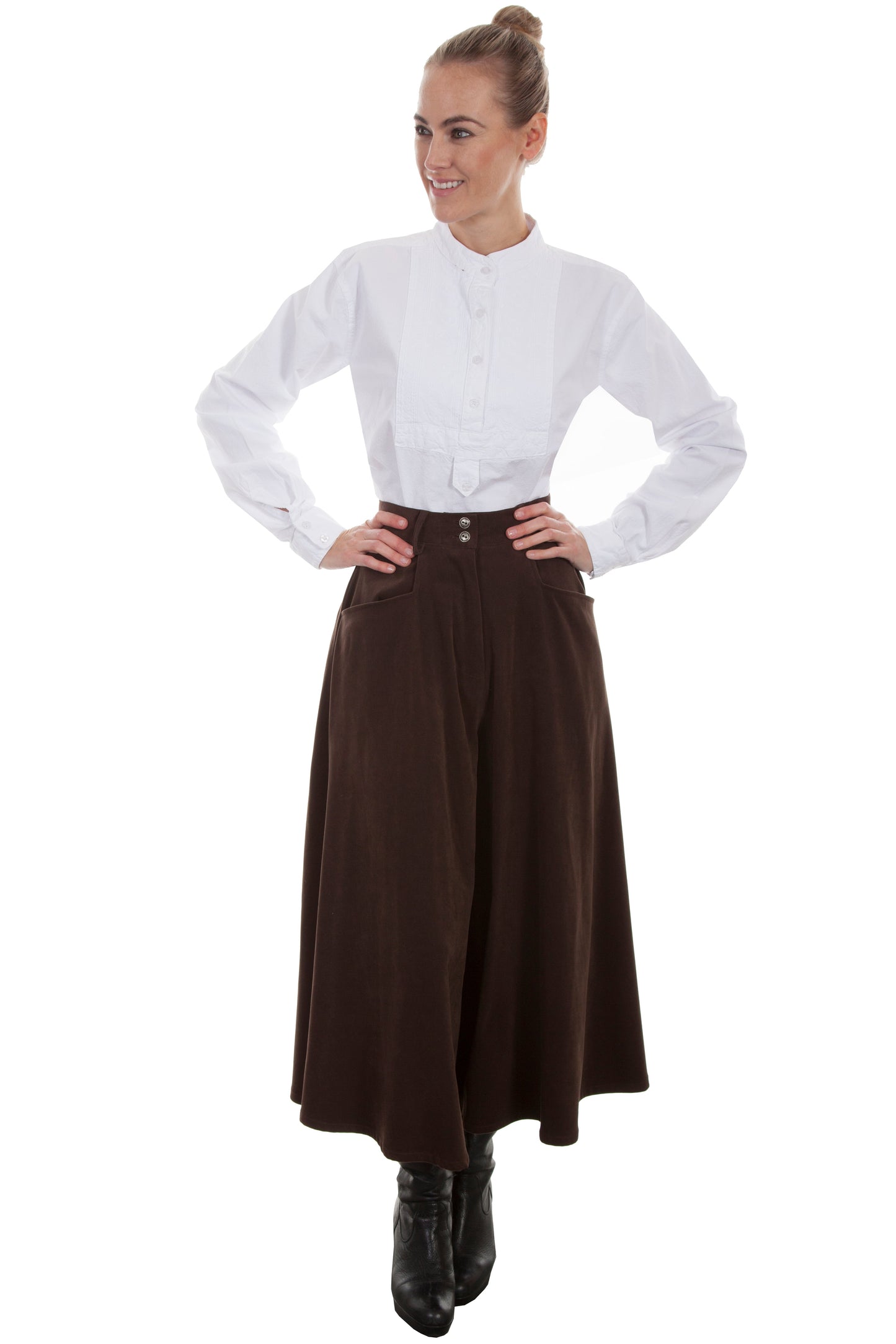 Sueded Riding Skirt - RW503