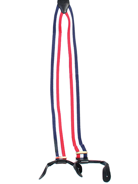 Ladies Red/wht/blue Elastic Suspende - RW525ST