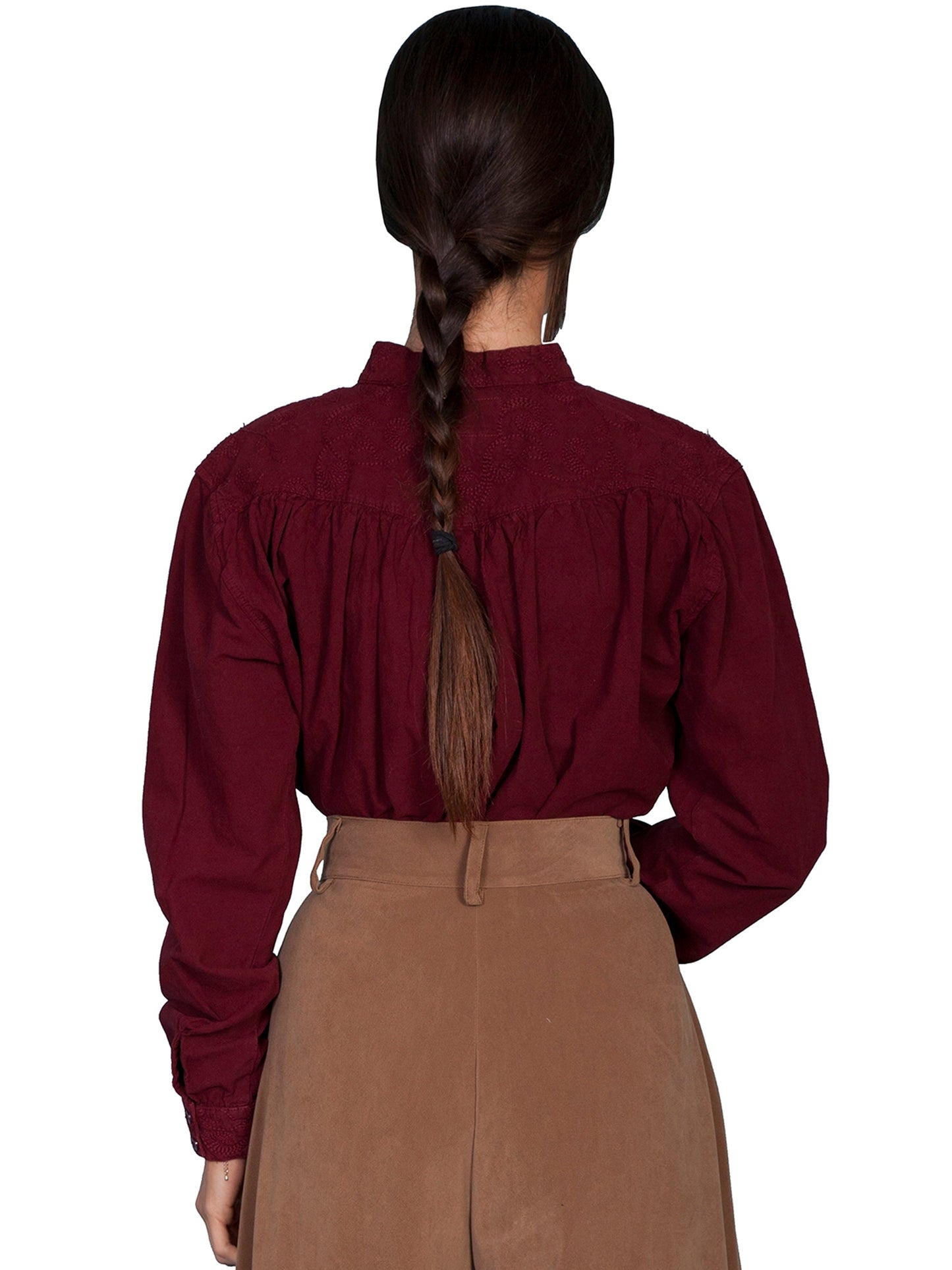 Emb.cotton Blouse - RW578