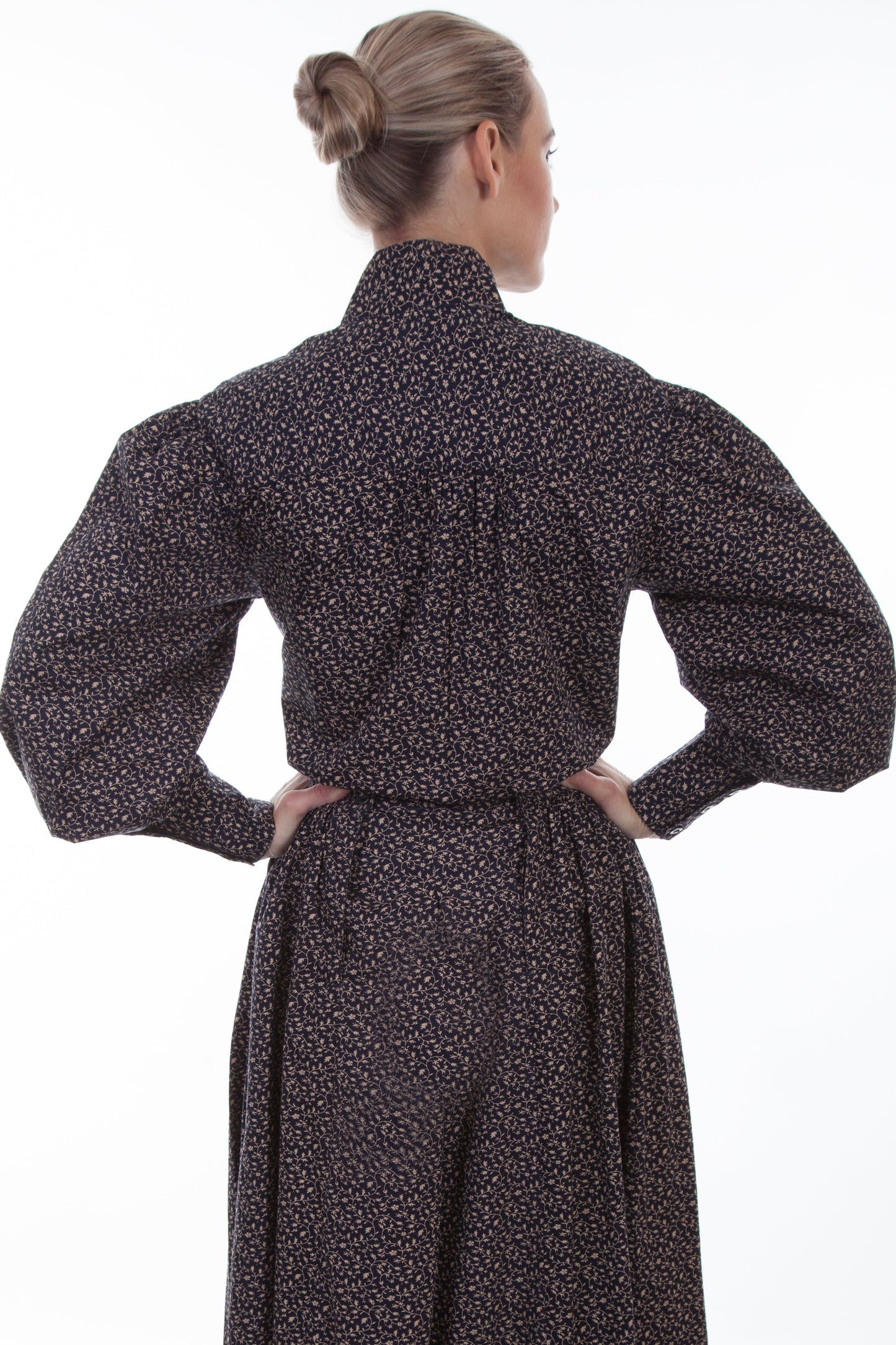Calico Print Blouse - RW592