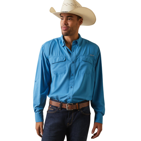 Ariat VentTek Outbound Classic LS-Cendre Blue